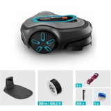 Tondeuse robot - GARDENA - Smart SILENO max 1200 - Surface 1200 m² - DuoConnect - Bluetooth - Tonte des bordures