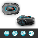 Tondeuse robot - GARDENA - Smart SILENO max 1500 - Surface 1500 m² - DuoConnect - Bluetooth - Tonte des bordures