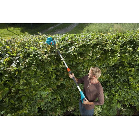 Taille-haies télescopique électrique GARDENA - THS 500/48 - 500W - 48 cm - Tete inclinable