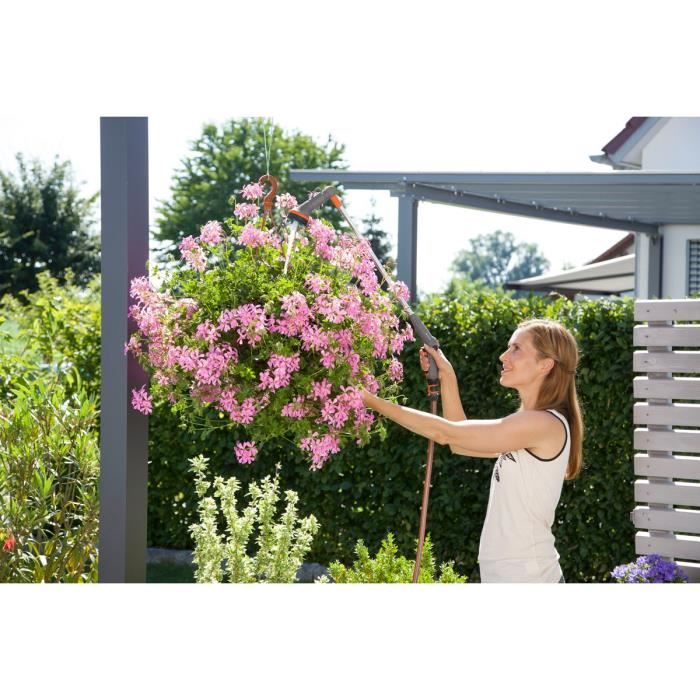Fusil-arrosoir pour suspensions Comfort GARDENA - Jet aéré & brume - Longueur 90cm - Garantie 5 ans
