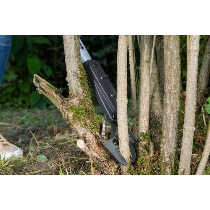 GARDENA Coupe-branches SlimCut – Lame franche affűtée – Coupe Ř28mm max – Double crémaillere intégrée – Garantie 25 ans (12010-20)