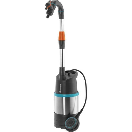 GARDENA Pompe pour collecteur d’eau de pluie 4700/2 inox –550W –Débit 4700l/h & pression 2.5 bar –Extension garantie 5 ans