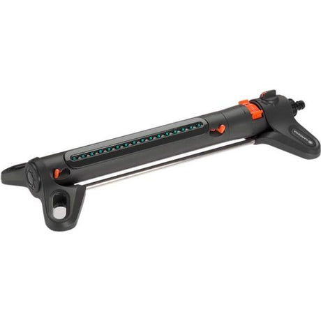 Arroseur oscillant GARDENA AquaZoom L - Surface 350m˛ - Portée 21m - Résistant UV et gel - Garantie 5 ans