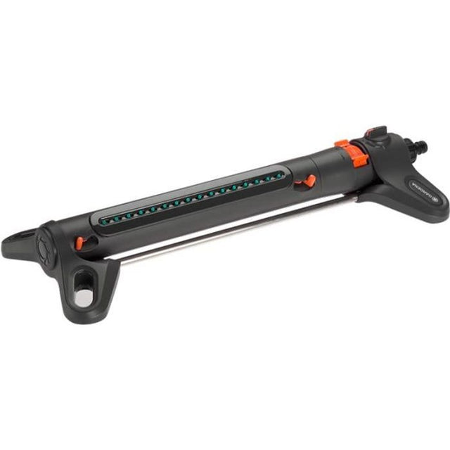 Arroseur oscillant GARDENA AquaZoom L - Surface 350m˛ - Portée 21m - Résistant UV et gel - Garantie 5 ans