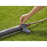 Arroseur oscillant GARDENA AquaZoom L - Surface 350m² - Portée 21m - Résistant UV et gel - Garantie 5 ans