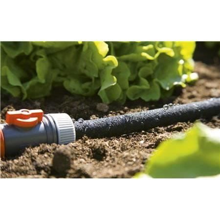 Tuyau d'arrosage micro-poreux GARDENA - Longueur 15m - DÈbit et pression rÈglables - Garantie 5 ans