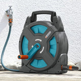 GARDENA Dévidoir portable Classic 15 équipé  Longueur tuyau 15m  Ø11mm  Kit complet pret a l'emploi  Garantie 5 ans (2662-20)