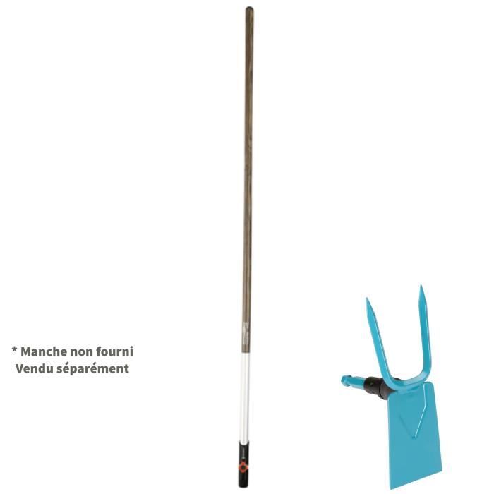 Serfouette Combisystem GARDENA 7.5cm - Acier inoxydable - Outil pour travaux de sol - Garantie 25 ans