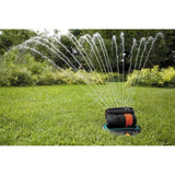 Kit arroseur oscillant escamotable OS140 - GARDENA - Surface 140m² - Portée 15m max - Arrosage rectangulaire