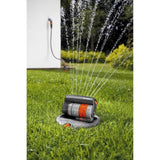 Kit arroseur oscillant escamotable OS140 - GARDENA - Surface 140m² - Portée 15m max - Arrosage rectangulaire