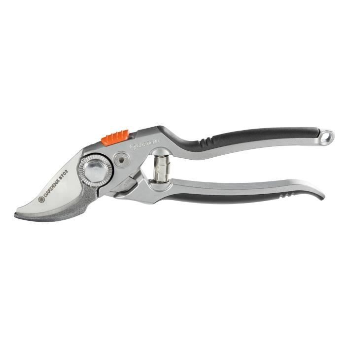Sécateur GARDENA BP 50 Premium - Ř24mm max - Lames franches acier inox - Poignée ergonomique - Garantie 25 ans
