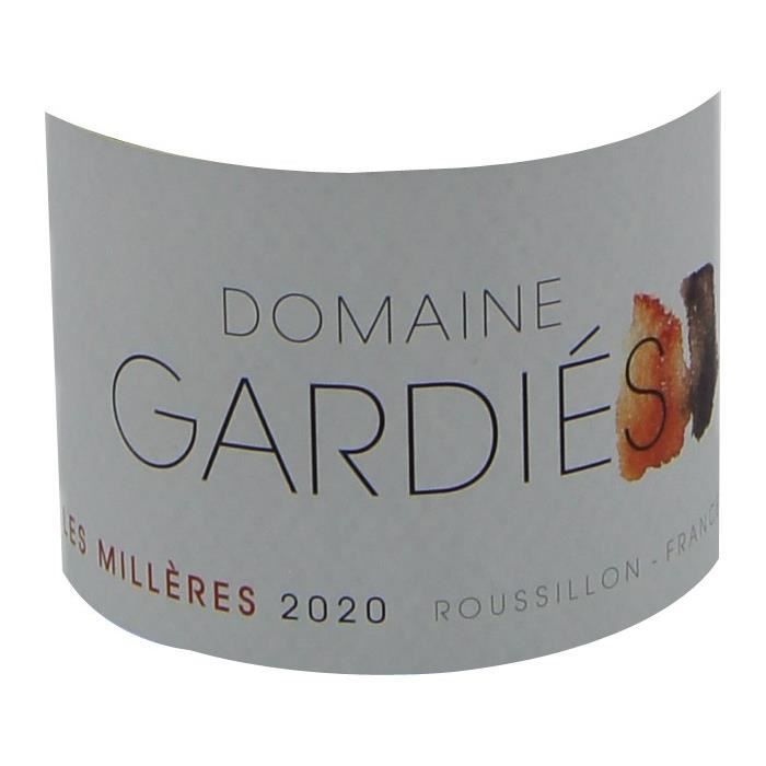 Domaine Gardiés Cuvée Les Millieres 2022 Côtes du Roussillon Villages - Vin rouge de Languedoc-Roussillon - Bio