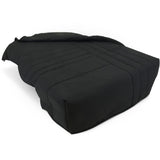 Banquette BZ - 2 places - Tissu Anthracite - 143 x 106 x 92 cm - Matelas BULTEX - BECCI
