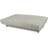 Clic-clac - BEIJA  - 3 places - Velours côtelé beige - 130 x 190 x13 cm