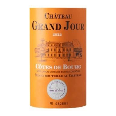Château Grand Jour 2022 Côtes de Bourg - Vin rouge de Bordeaux