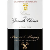 Château Les Grands Chenes 2014 - AOC Médoc - Vin rouge de Bordeaux - 1 bouteille 0.75 cl
