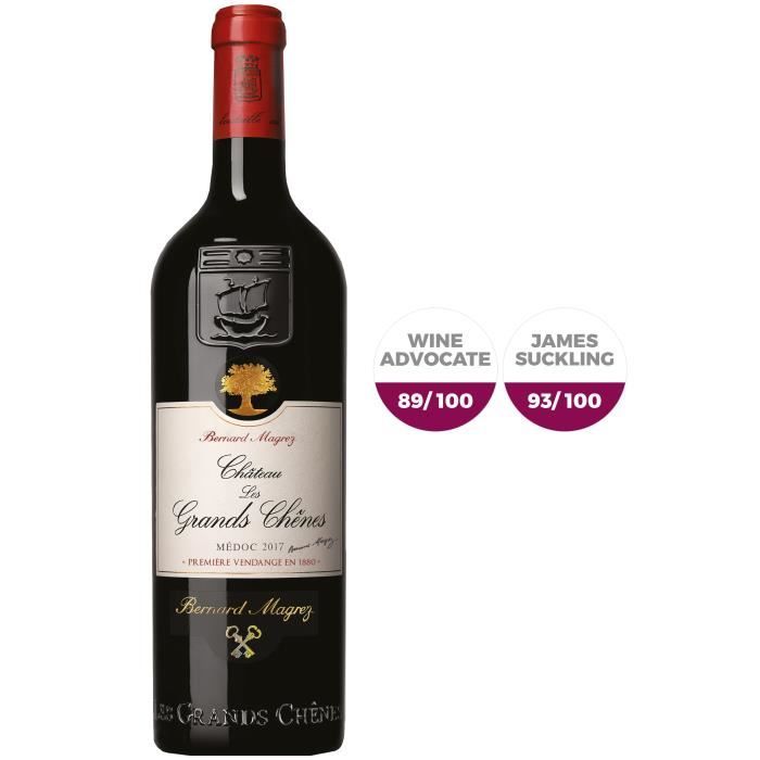 Château Les Grands Chenes 2017 Médoc - Vin rouge de Bordeaux