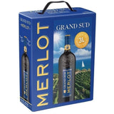 Grand Sud IGP Pays d'Oc Merlot  - Vin rouge du Languedoc-Roussillon 2024