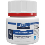 Pâte a souder 2en1 - GEB - Décape et brase - Pot 150 g