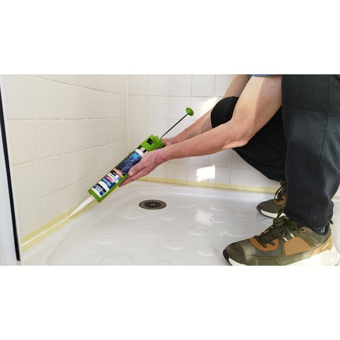 Silicone sanitaire multi-supports - 60 Chrono - GEB - Translucide - 280 ml