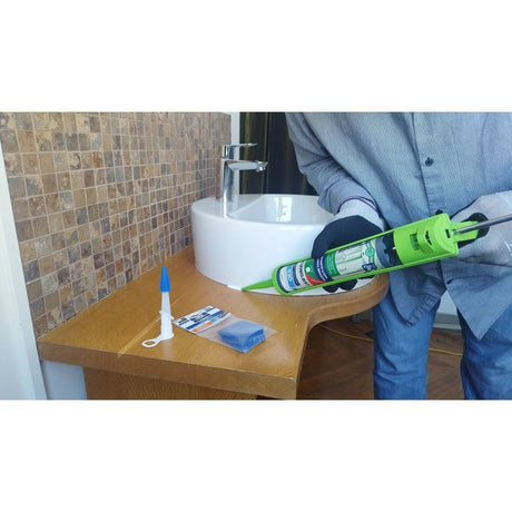Silicone sanitaire Multi-supports - GEB'ORIZON - GEB - Blanc - 310 ml