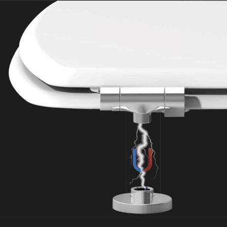 Abattant WC - GELCO DESIGN - Frein de chute magnétique - Blanc