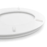 GELCO DESIGN Abattant WC Dash - Charnieres inox - MDF - Noir et blanc