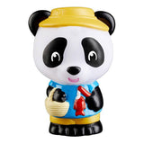 Lot 4 personnages - SOPHIE LA GIRAFE - Figurines Klorofil Panda - Bao - Jian - Tam - Poppy