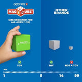 Blocs magnétiques - GEOMAG - Magicube 060 - 6 pieces - Empilables - Plastique recyclé