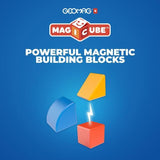 Blocs magnétiques - GEOMAG - Magicube 208 - 9 pieces - Formes variées - Animaux - Plastique recyclé