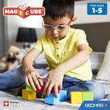 Jeu de construction magnétique - GEOMAG - Magicube Recycled Creative Set - 8 pieces - Plastique recyclé - Des 1 an
