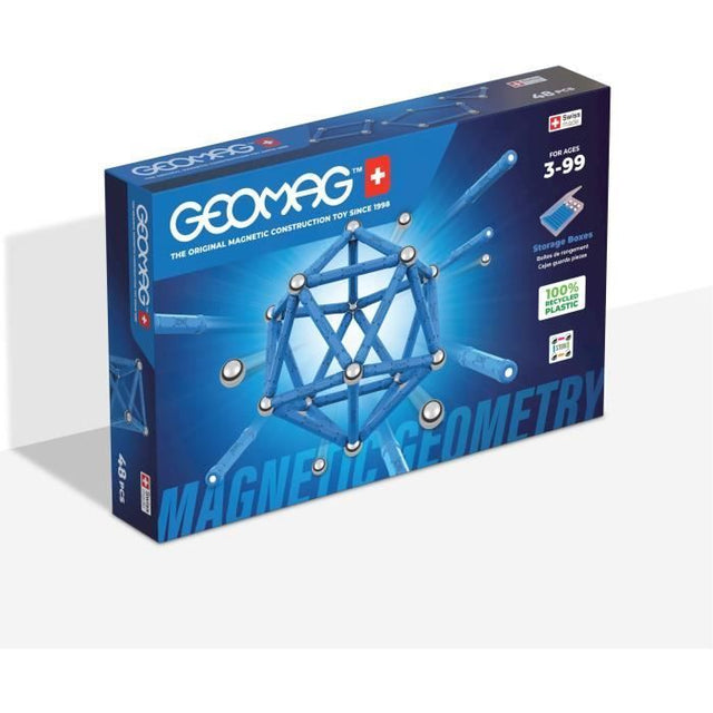 Jeu de construction magnétique - GEOMAG - Classic - 48 pieces - Magnétique - Des 3 ans