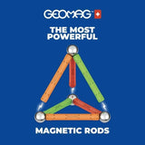 Jeu de construction magnétique - GEOMAG - Supercolor - 25 pieces - Magnétique - Des 3 ans