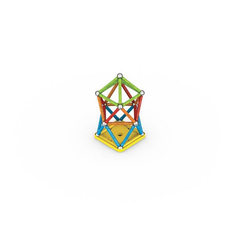 Jeu de construction magnétique - GEOMAG - Supercolor Recycled 60 pieces - Créativité - Magnétisme - Écoresponsable
