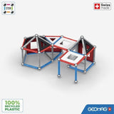 Jeu de construction magnétique - GEOMAG - Classic Panels - Fusée NASA - 103 pieces - Magnétique - Des 3 ans