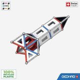 Jeu de construction magnétique - GEOMAG - Classic Panels - Fusée NASA - 103 pieces - Magnétique - Des 3 ans