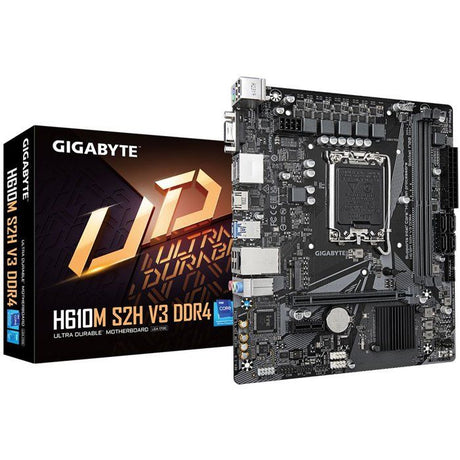 Carte Mère Gigabyte H610M S2H V3 DDR4 (Intel LGA 1700) Micro ATX