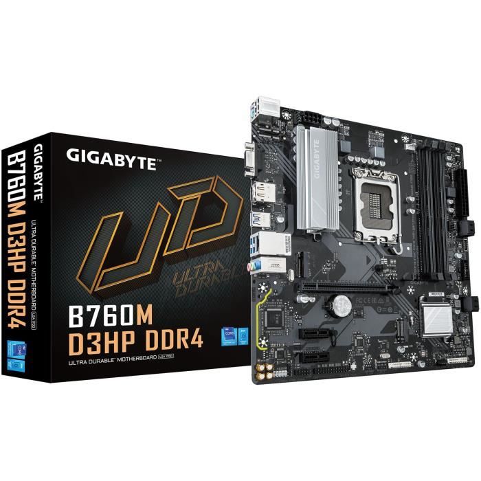 Carte mere - GIGABYTE - B760M D3HP DDR4
