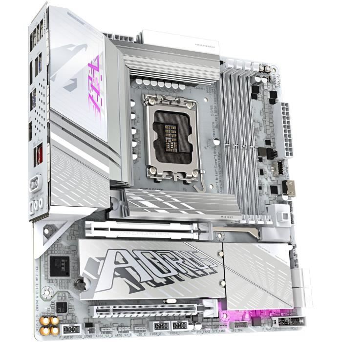 Carte mere - GIGABYTE - Z890M AORUS ELITE WIFI7 ICE