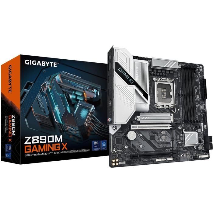 Carte Mère Gigabyte Z890M Gaming X (Intel LGA 1851) Micro ATX