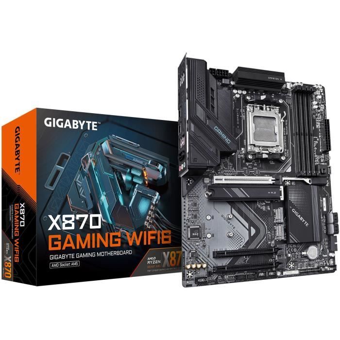 Carte Mère Gigabyte X870 Gaming WiFi6 (AMD AM5)