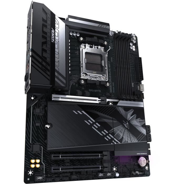Carte mere - GIGABYTE - B850 AORUS ELITE WIFI7 - Socket AM5 - DDR5 - Wi-Fi 7