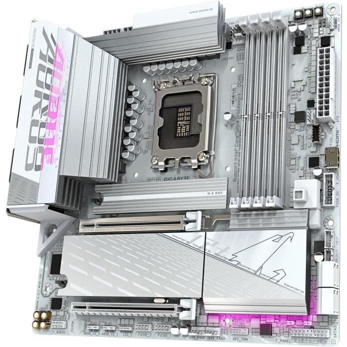 Carte mere - GIGABYTE - B860M AORUS ELITE WF6E ICE