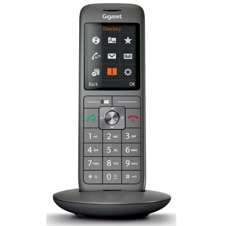 Téléphone Fixe sans fil - GIGASET CL 660 Duo Anthracite - Écran couleur rétroéclairé - Répertoire 400 contacts
