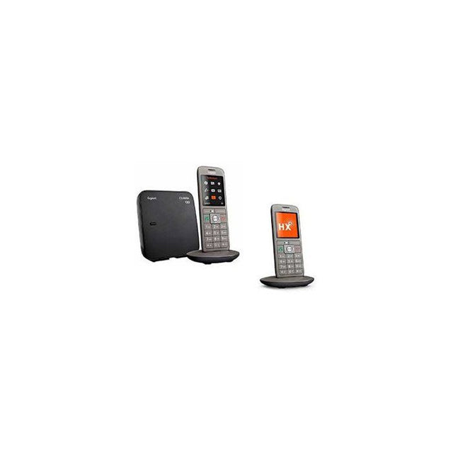 GIGASET Téléphone Fixe CL 660 A Duo Anthracite