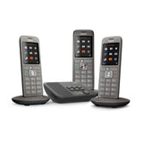 GIGASET Téléphone Fixe CL 660 A Trio Anthracite