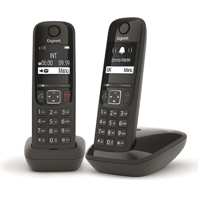 GIGASET Téléphone Fixe AS690 Duo Blanc