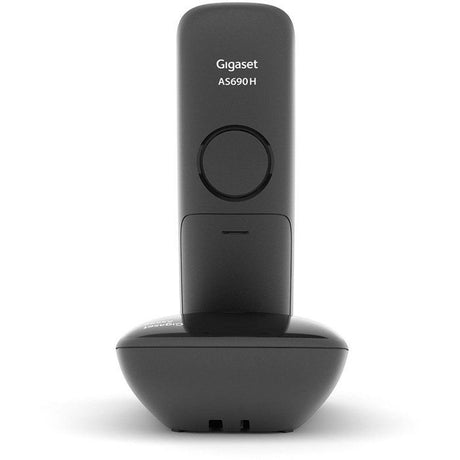 Téléphone Fixe AS690 Trio Noir - GIGASET - Mains-libres performant HSP™ - Blocage d'appels efficace