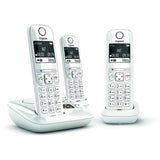 Téléphone Fixe AS690 A Trio Blanc - GIGASET - Monochrome - 20 tonalités de sonnerie - Mains libres