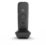 Téléphone sans fil Gigaset E720HX - Noir - 200 entrées - SMS - compatible Bluetooth 4.2 HSP et HFP